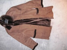 Damen velourjacke braun mit - damen,