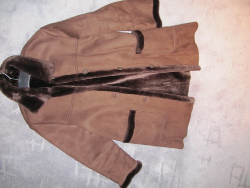 Damen velourjacke braun mit - damen,