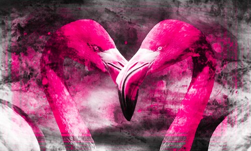 Poster xxl pop - art, pink