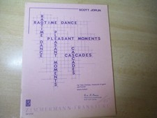 SCOT JOPLIN- FÜR KLAVIER,VIOLINE UND C.CELLO- NUR KLAVIERPARTITUR