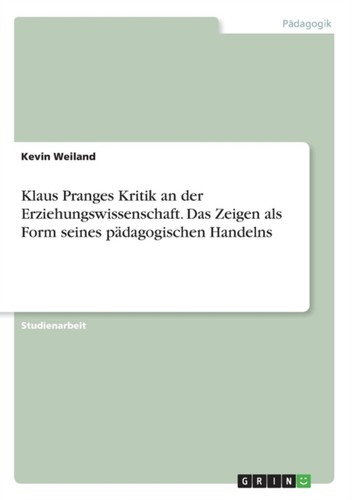 Weiland klaus pranges kritik - weiland,