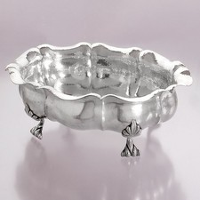 Ovale Obstschale Handarbeit