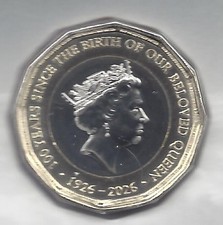 GIBRALTAR 1 Pound 2026   100th