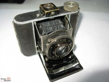 Nagel Vollenda Kamera Klappkamera Objektiv Schneider-Kreuznach Radionar 3,5/5 cm