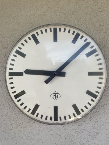 Telefonbau wanduhr - wanduhr, /