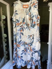 Tolles Leinen/Viskosekleid Von