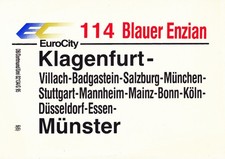 ZLS  3840 = EC 114 Blauer  Enzian = Klagenfurt - Münster