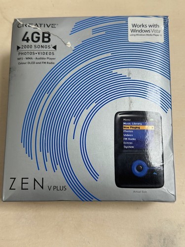 Creative zen plus mp3 - mp3, player
