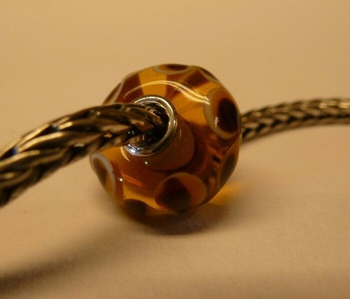 Trollbeads glas silber unikat - silber,