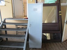 Spind Schrank Spint Blechschrank Arbeitsschrank Grau