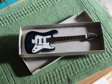 Mini Gitarre Blau Metallic