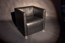 Designersessel, Leder