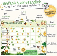 WOW Wochenplaner Kids Belohnungstafel Tageskalender Montessori Magnettafel