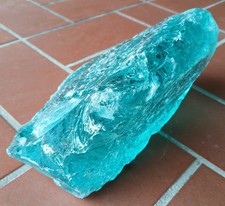 1 Stk. GLASBROCKEN TÜRKIS