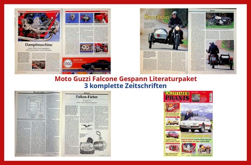 Moto guzzi falcone - guzzi, gespann