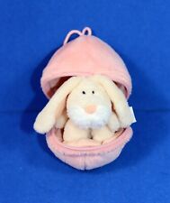 NICI HASE CAROTTI im EI Plüschei Osterei Plüsch Anhänger 9 cm rosa selten neu