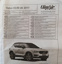 Windesa  ClimAir Sonniboy Sonnenschutz für Volvo XC40 2017 -