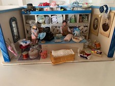 Alter Kaufladen um 1930 Zubehör ergänzt ca. 48cm breit - ca. 25 cm hoc