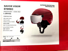 Ski- Snowboardhelm "ATOMIC SAVOR  VISOR STEREO" Gr. L / 59-63 cm