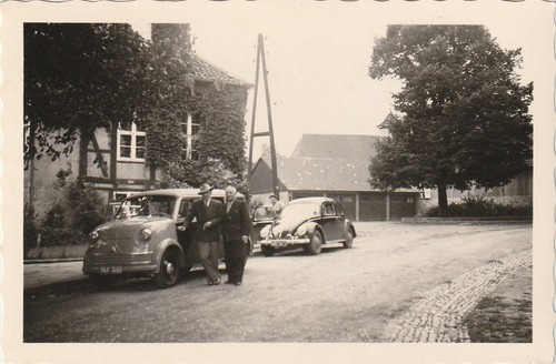 Vintage foto männer - männer, lloyd