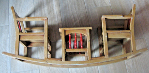 Puppen schaukelgarnitur - puppen, 2