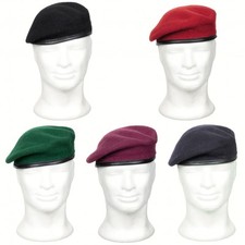 Commando Barett Baskenmütze Bundeswehr Army Franz. Armee Mütze Hut Herren Kappe