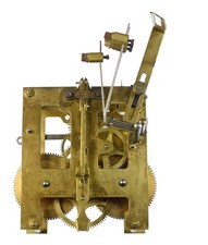 Altes GUSTAV BECKER  P42 Uhrwerk f Wanduhr Regulator Uhrmacher clock movement