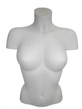 Damentorso Mannequin Oberkörper Frau Büste Torso Schaufensterpuppe KG 36 H 57 cm