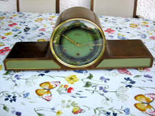 Sehr schöne LAUFFER  Westminster Kaminuhr  Tischuhr, 1/4 Schlagwerk TOP Zustand!