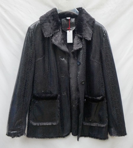 Pelzjacke schwarz wenz - 46,