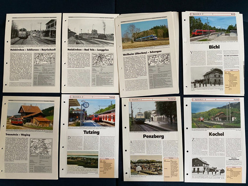 Nebenbahnen oberbayern aus - in,