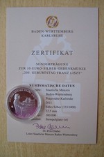 Sonderprägung zu 10 Euro €