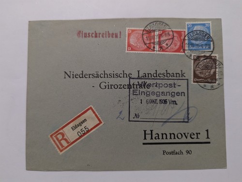 Deutsches reich beleg - deutsches,