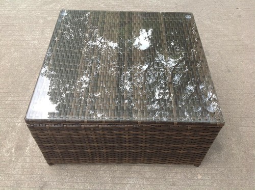 Rattan square tea coffee - rattan,