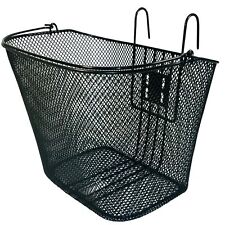 Fahrradkorb Lenkerkorb Tragekorb Korb vorne Montage engmaschig schwarz 15l