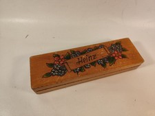 Griffelkasten Stiftekasten Federkästchen Schule Griffel Federhalter Heinz 1930