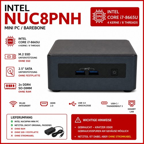 Intel nuc8pnh mini core - 🔥intel, pc