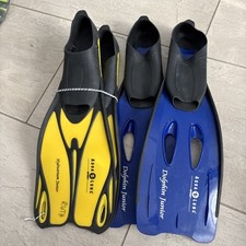 2 Paar Schwimmflossen Aqua Lung Dolphin & hydro  Gr. 36-37, sehr guter Zustand