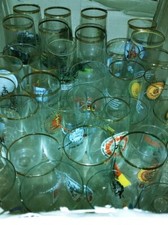 DDR BIERGLAS - NVA BRAUEREI SPORT RADIO INTERFLUG SOUVENIR REKLAME PROPAGANDA