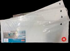 4 x Glas-Regalboden Square B 600 x T 200 x H 8 mm, satiniert B Ware