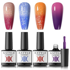 Rstyle nagellack 4 farben - uv,