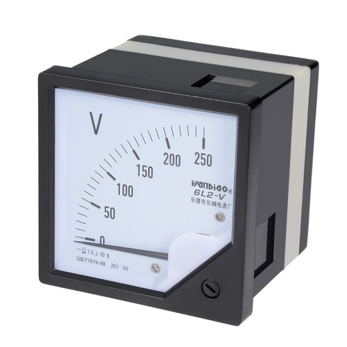 250v analoganzeige - ac, 0-250v