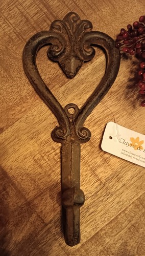 Großer herz wandhaken - großer,