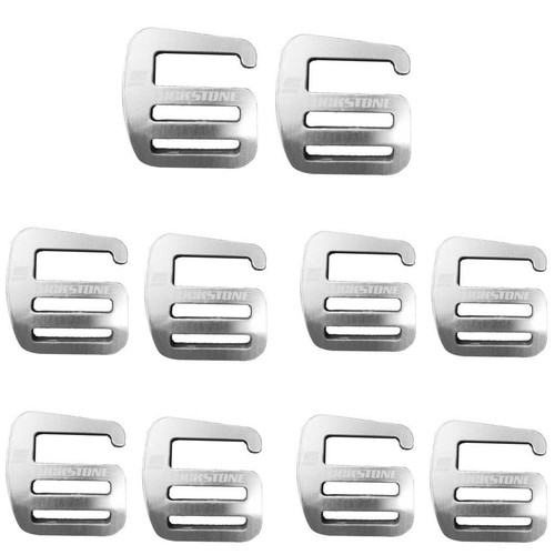 10x haken gurtband - 1,