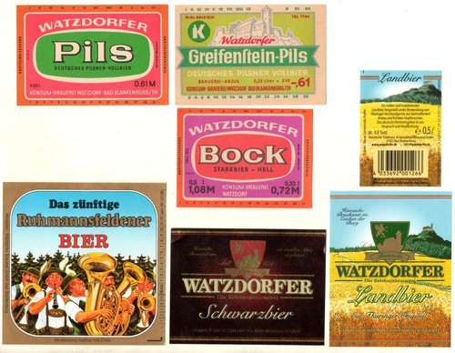 Bieretiketten ddr später - bieretiketten, +