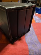 CD-Aufbewahrungsbox mit 3 inneren Alben  Aus Kunstleder