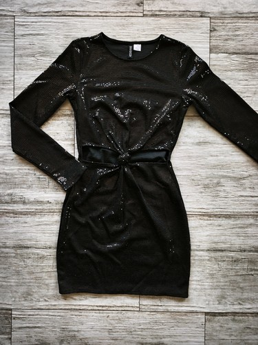 Pailletten kleid 36 s - 36,