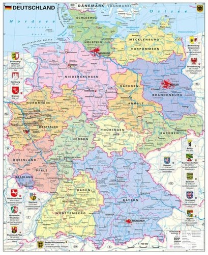 Deutschland politisch mit