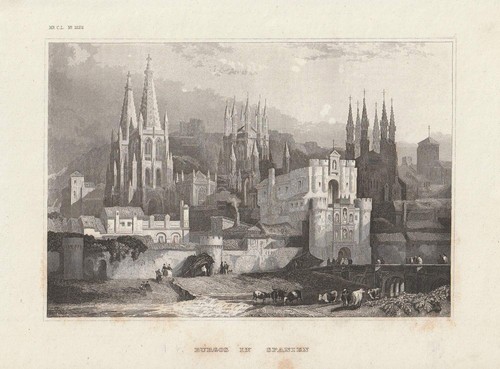 C1850 burgos kastilien - c1850,