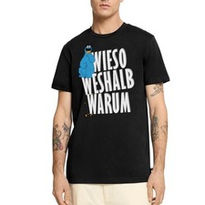 Sesamstraße Krümelmonster Wieso Weshalb Warum Männer Premium Bio T-Shirt